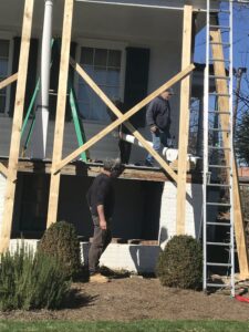 Meadow Garden Historic Porch Restoration Supports