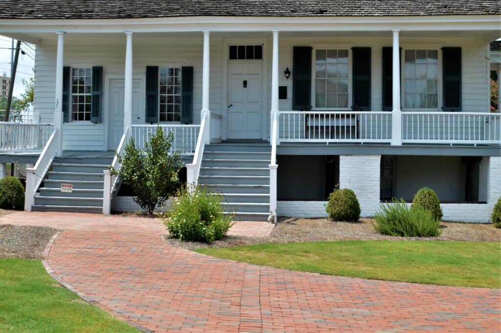 Meadow Garden Porch Restoration Before