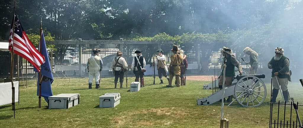 Independence Day Cannon Salute