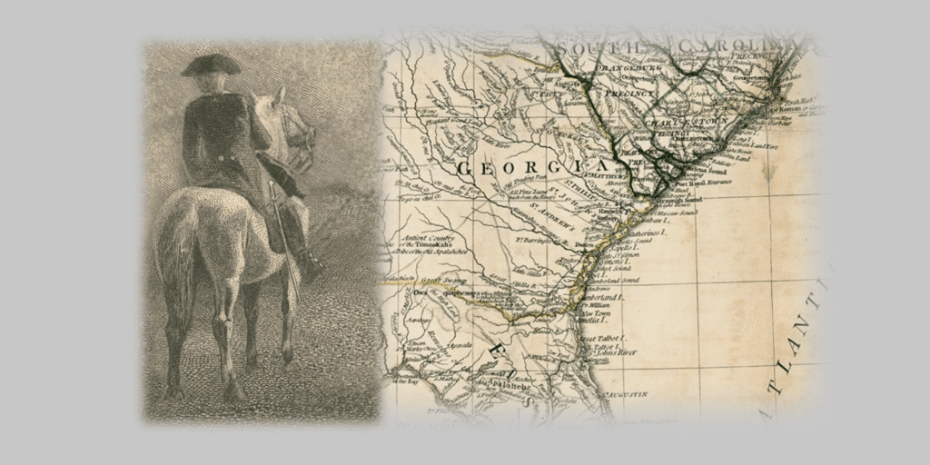 To Savannah on horseback