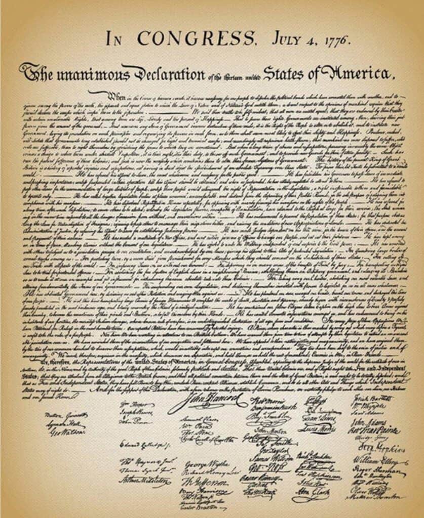 Declaration of Independence